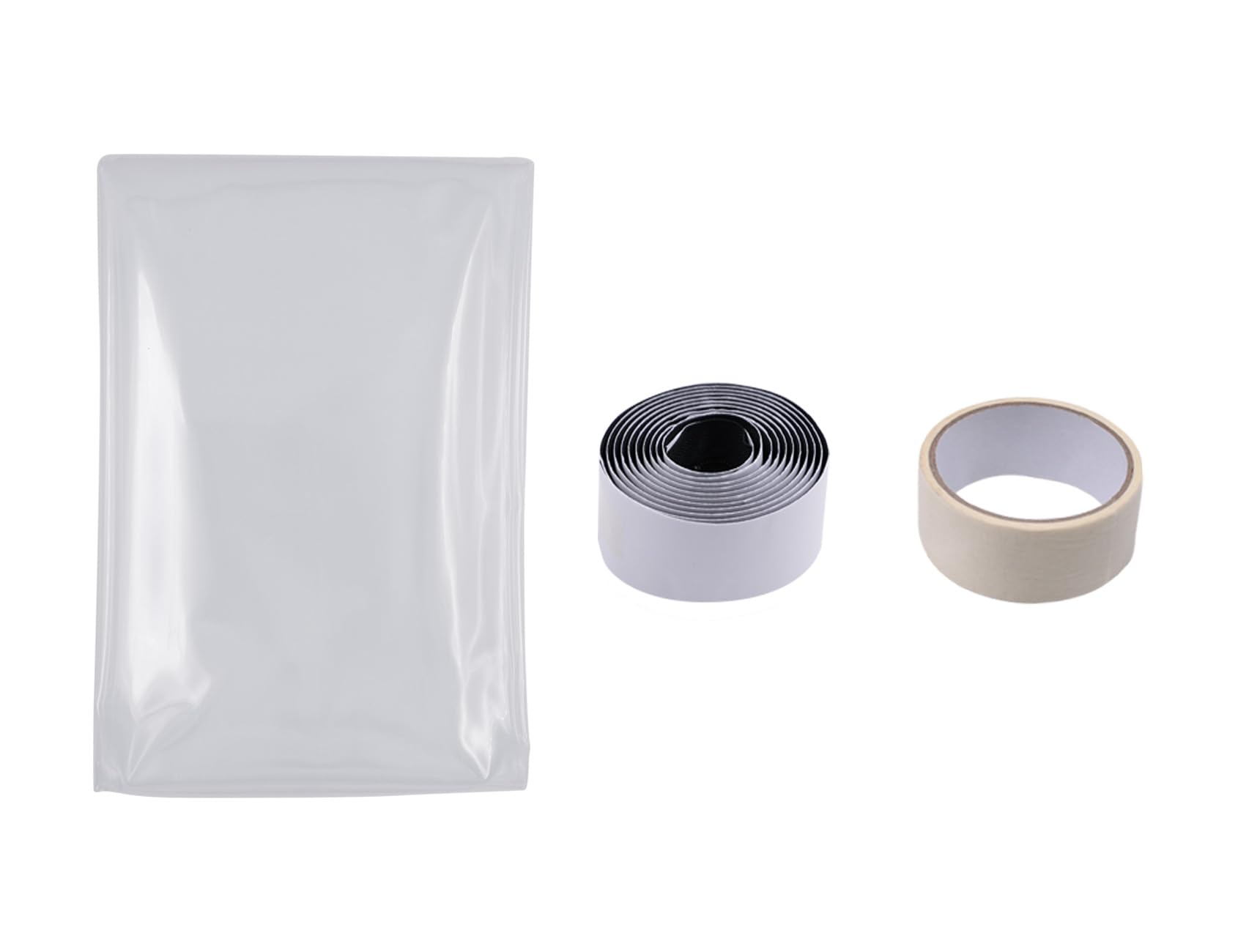 ROLLINGDOG Zip Door Dust Barrier - Plastic Door Cover for Wall and Room Temporary Painting Protection