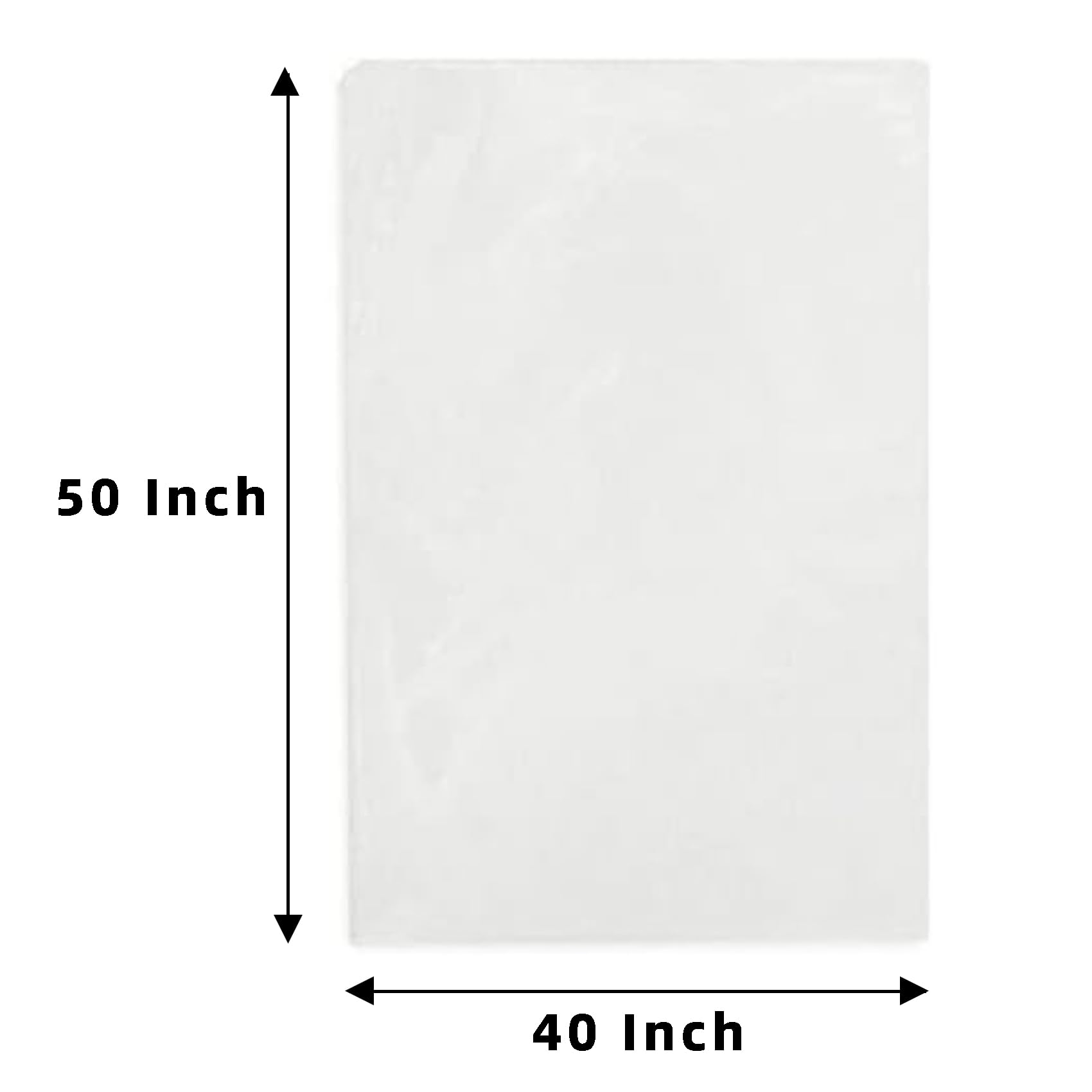 Extra Large Easter Cellophane Bags, 40x50 Inch Clear Cellophane Wrap for Gift Baskets, 10Pcs Jumbo Huge Clear Basket Bags (Ribbon Not Included)