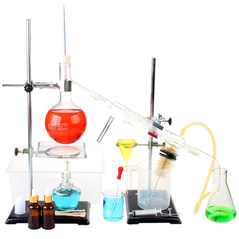 XL Glass Tube Stem Solo Set, 90mm Straight Chemistry Air Drying Tubes, 3-Piece