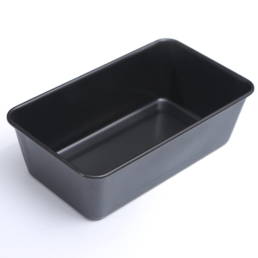 Tosnail 4-Piece Non-Stick Meatloaf Pan with Drain Bread Loaf Pan Set