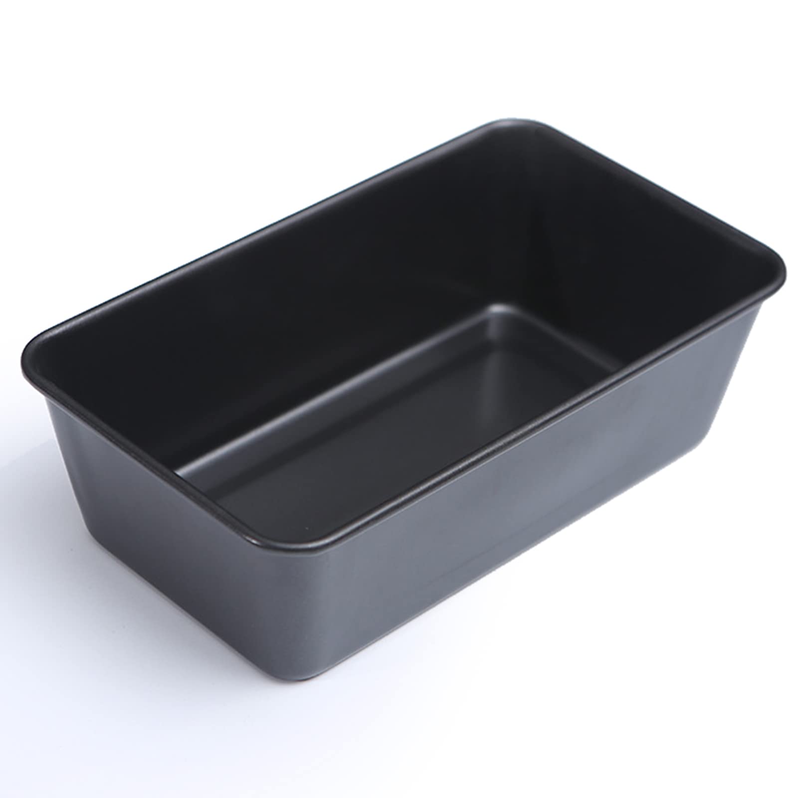 Tosnail 4-Piece Non-Stick Meatloaf Pan with Drain Bread Loaf Pan Set