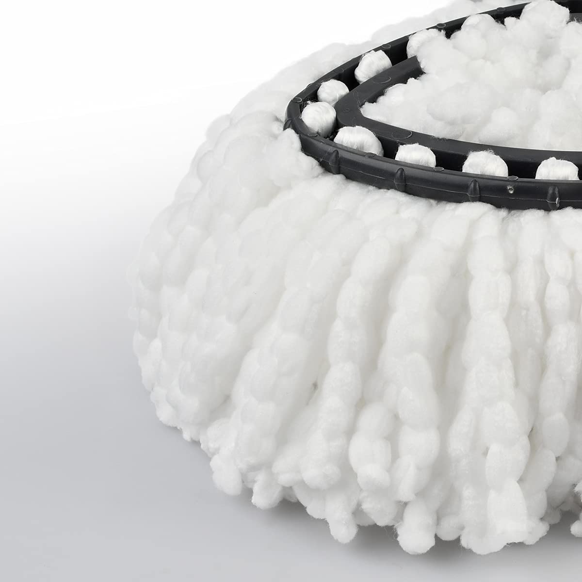 Spin Mop Head, Universal 360° Microfiber Replacement Mop Heads Compatible with Vileda Mop Replace Head, Durable Dust Mop Refills Machine Washable for Floor Cleaning System (6 Pack)
