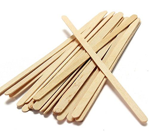 Eco-Packaging 7" Compostable Birch Wood Coffee Beverage Stirrers, Case of 1000