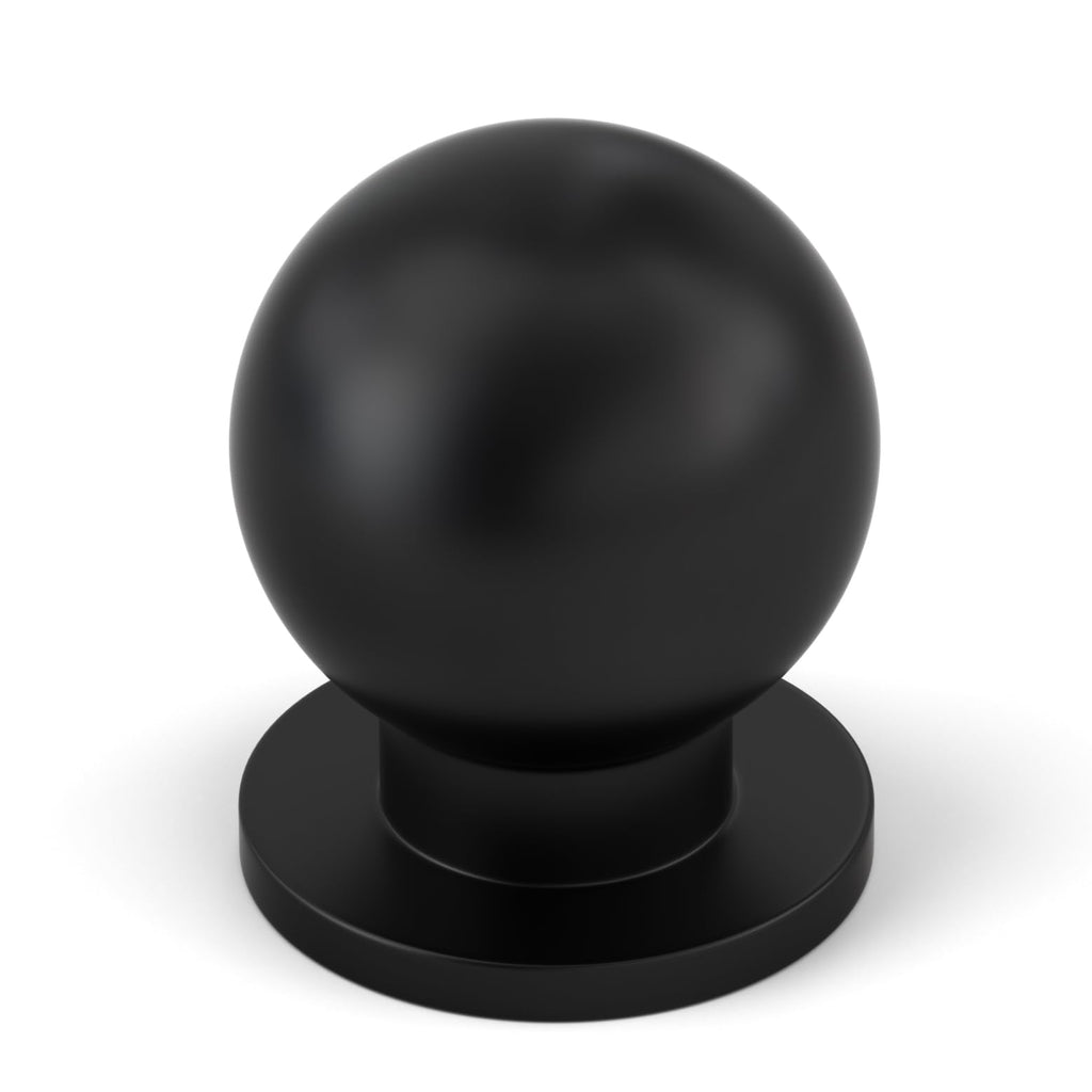 goldenwarm 10 Pack Cabinet Knobs Black Knobs for Cabinet Black Cabinet Knob Dresser/Drawer/Kitchen Cabinet Cupboard Hardware Diameter: 1Inch(25mm)