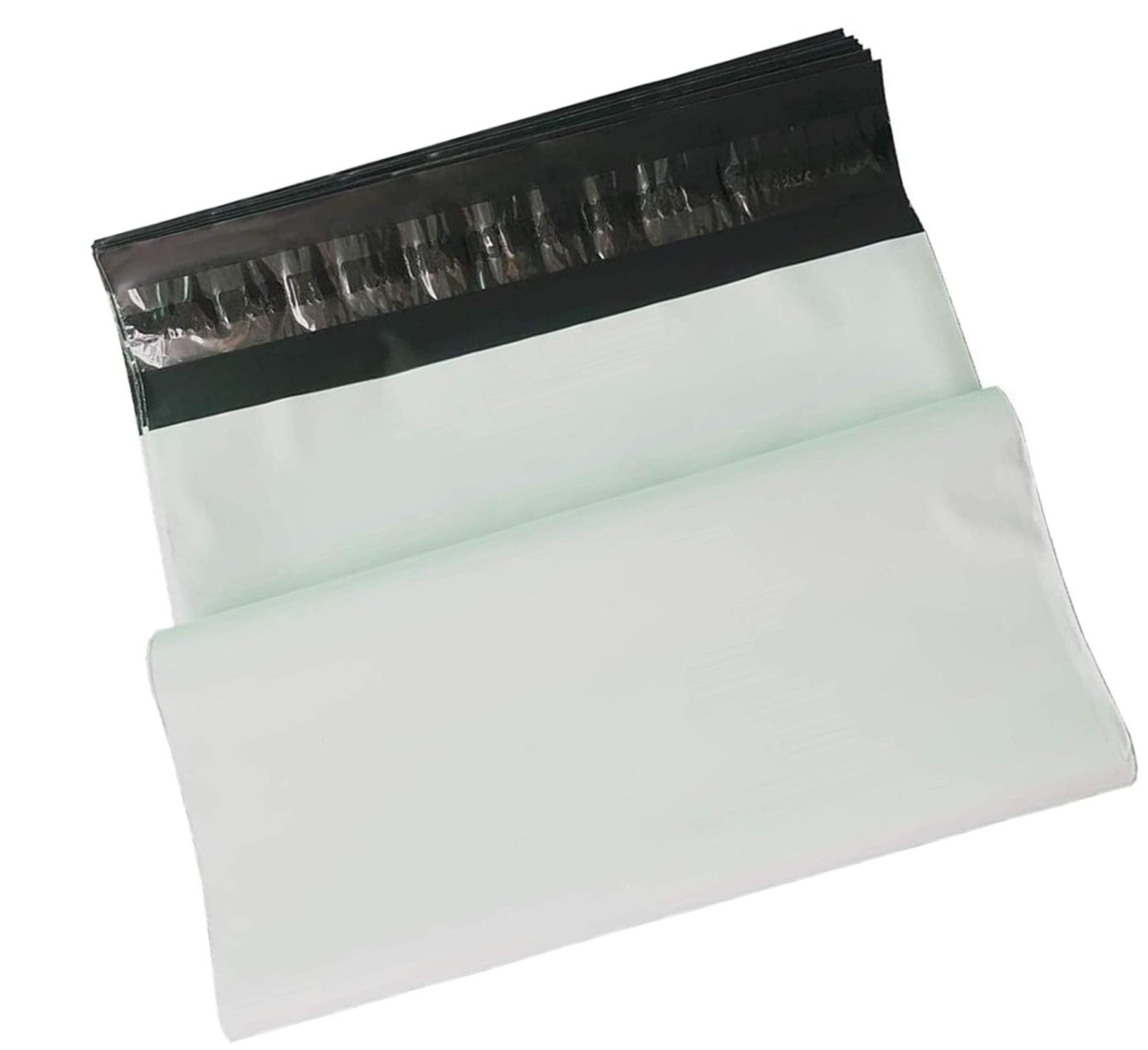 19.6 X 26 Inches White Poly Mailers，Large Self-Sealing Shipping Envelopes Water Resistant Plastic Mailing Bags 25Pcs