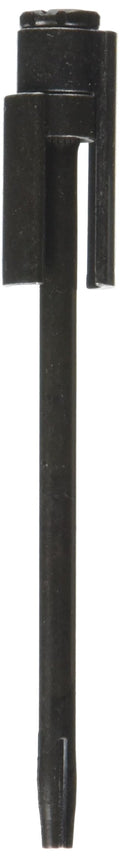 Perfect Products Residential Hinge Pin Door Stop Matte Black, Durable Carbon Steel Bumperless Design, Requires 0.25 Inch Clearance, Ultra-Low Profile Hinge Mounted with Easy No-Tool Installation