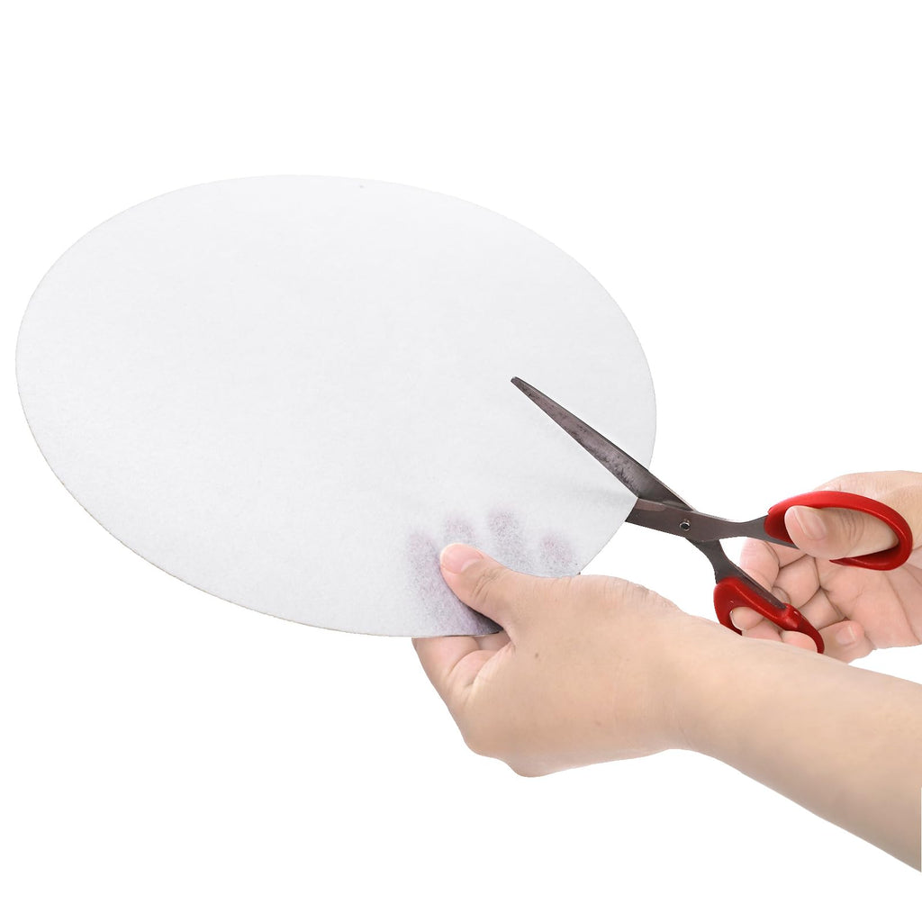 Jucoan 80 Pack Thick Felt Plate Dividers, 3 Sizes Round China Dish Storage Protectors Separators for Packing Stacking Procelain Plate Dish Dinnerware
