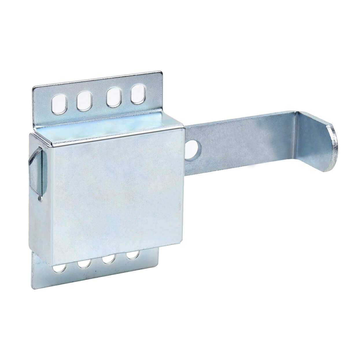 2 Pack Heavy Duty Inside Deadlock - Galvanized Steel Garage Door Side Lock/Housing Extra Security Lock for Most Garage Door