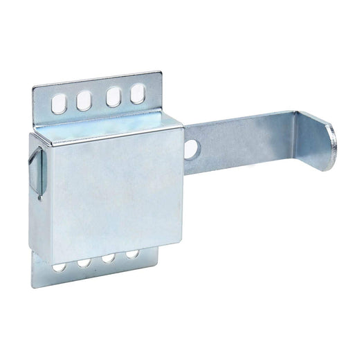 2 Pack Heavy Duty Inside Deadlock - Galvanized Steel Garage Door Side Lock/Housing Extra Security Lock for Most Garage Door