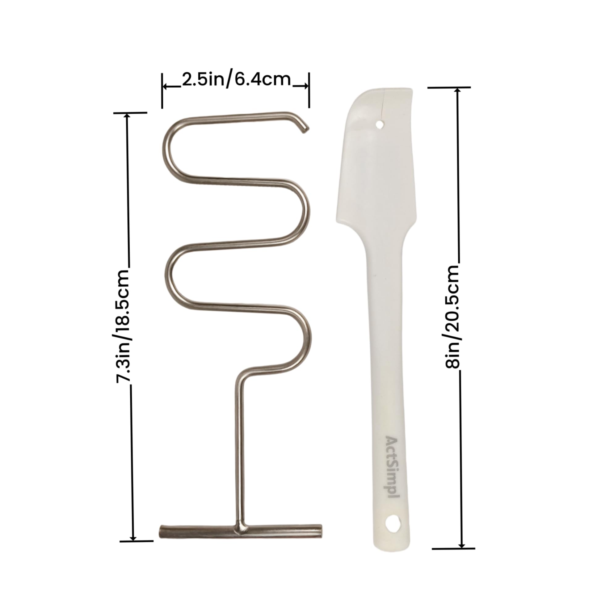 Natrual Peatnut butter stirrer kit,includes silicone scraper, nut butter mixer with handle, stirrer tool for mixing various butter,almond, peanut & jam