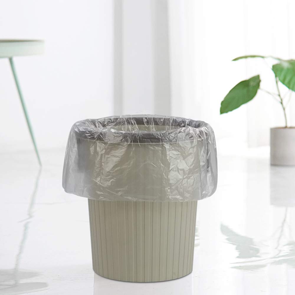 Readsky 1.2 Gallon Trash Bag, 5 L Small Garbage Bags for Bathroom, Gray, 225 Counts