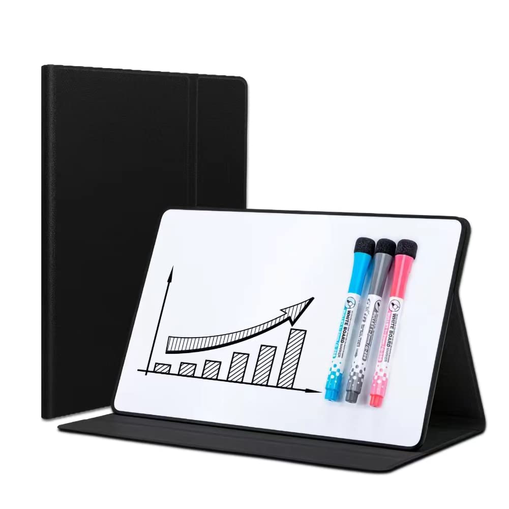 Small Dry Erase WhiteBoard Portable A4 Magnetic White Board Desktop Mini Drawing Notice Boards for Kid Student Writing & Drawing, School, Classroom, Home Use