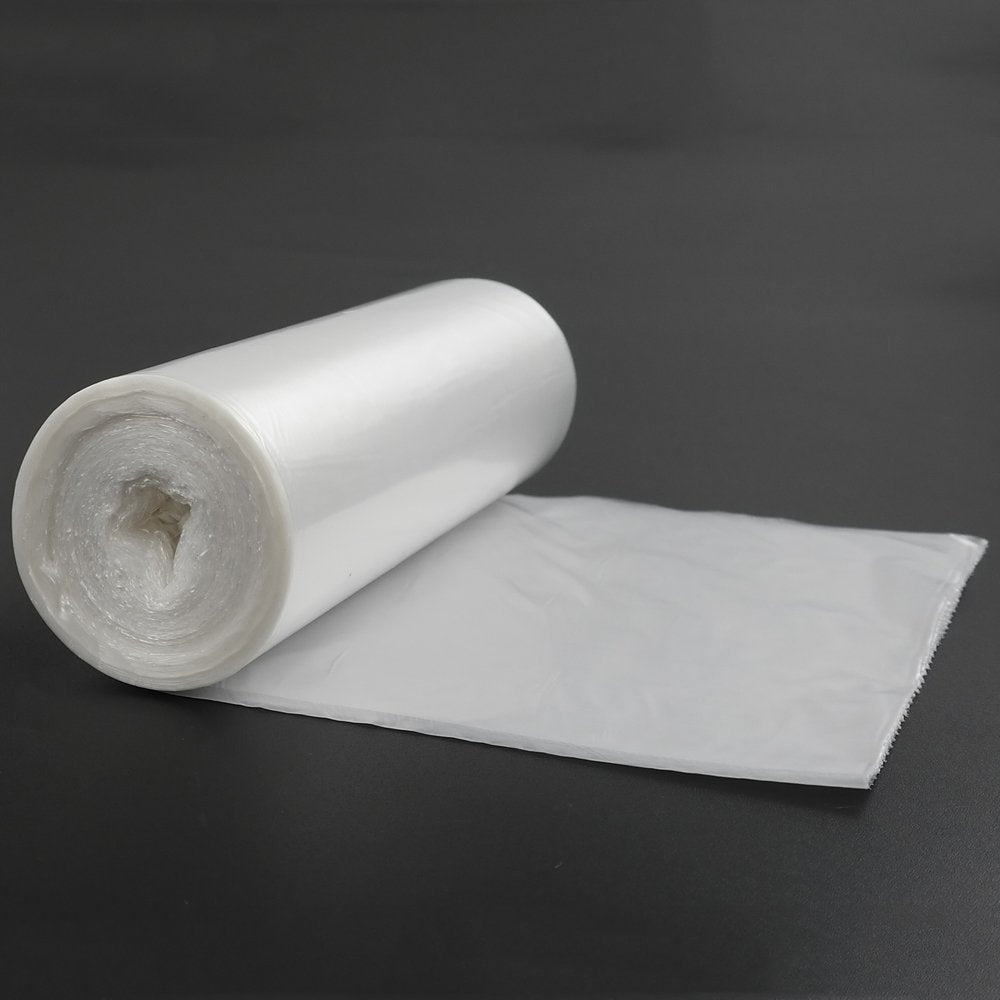 Vababa 2.6 Gallon Garbage Bags, Small Trash Bag for Trash Can, 225 Bag (Clear)