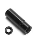 7 Spline Lug Nut Key, 1/2" Drive Impact Socket Fit for M14x1.5 M14x2.0 9/16-18 Aftermarket Lugnuts, Thin Walled Design Spline Socket for Easy Removal or Install Truck Nuts, CR-MO Steel