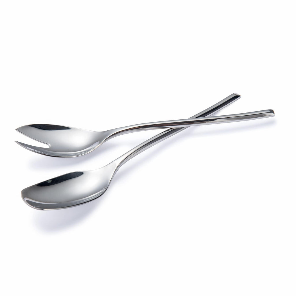 IMEEA Salad Servers Salad Tongs 18/10 Stainless Steel Salad Serving Utensils 10-Inch