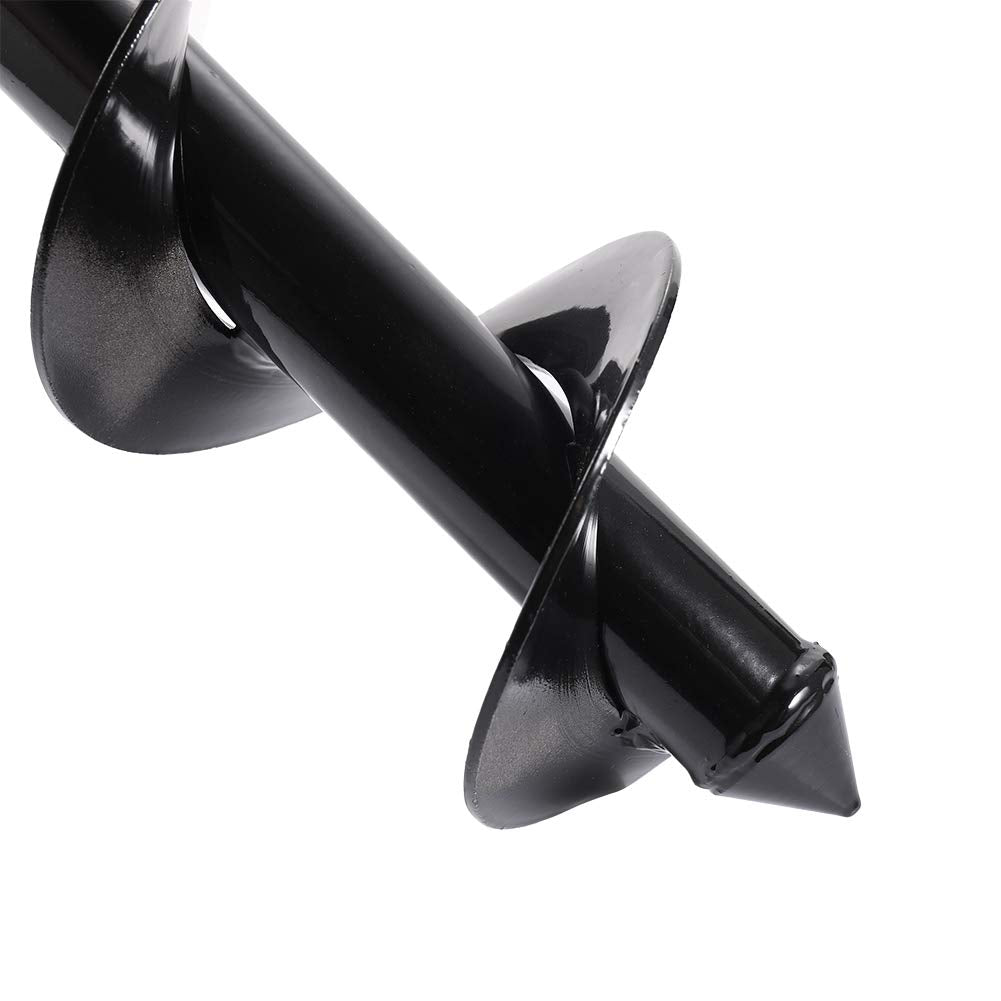 Auger Drill Bit,Non-Slip Garden Auger Spiral Drill Bit,Garden Plant Flower Bulb 3” x 12” Rapid Planter,Post or Umbrella Hole Digger for 3/8'' Hex Drive Drill