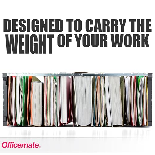 Officemate Plastic Hanging File Frame, 24" - 27", Letter and Legal Size, 1 Set (91970)