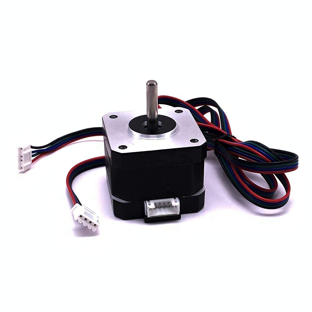 2pcs 3D Printer NEMA17 Stepper Motor Kit 1.0A 33N.cm (47oz.in) 4-Lead Wire with 1m Cable