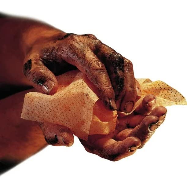 Fast Orange 25051 White Hand Cleaner Wipes Bucket, 72 Wipes, 1