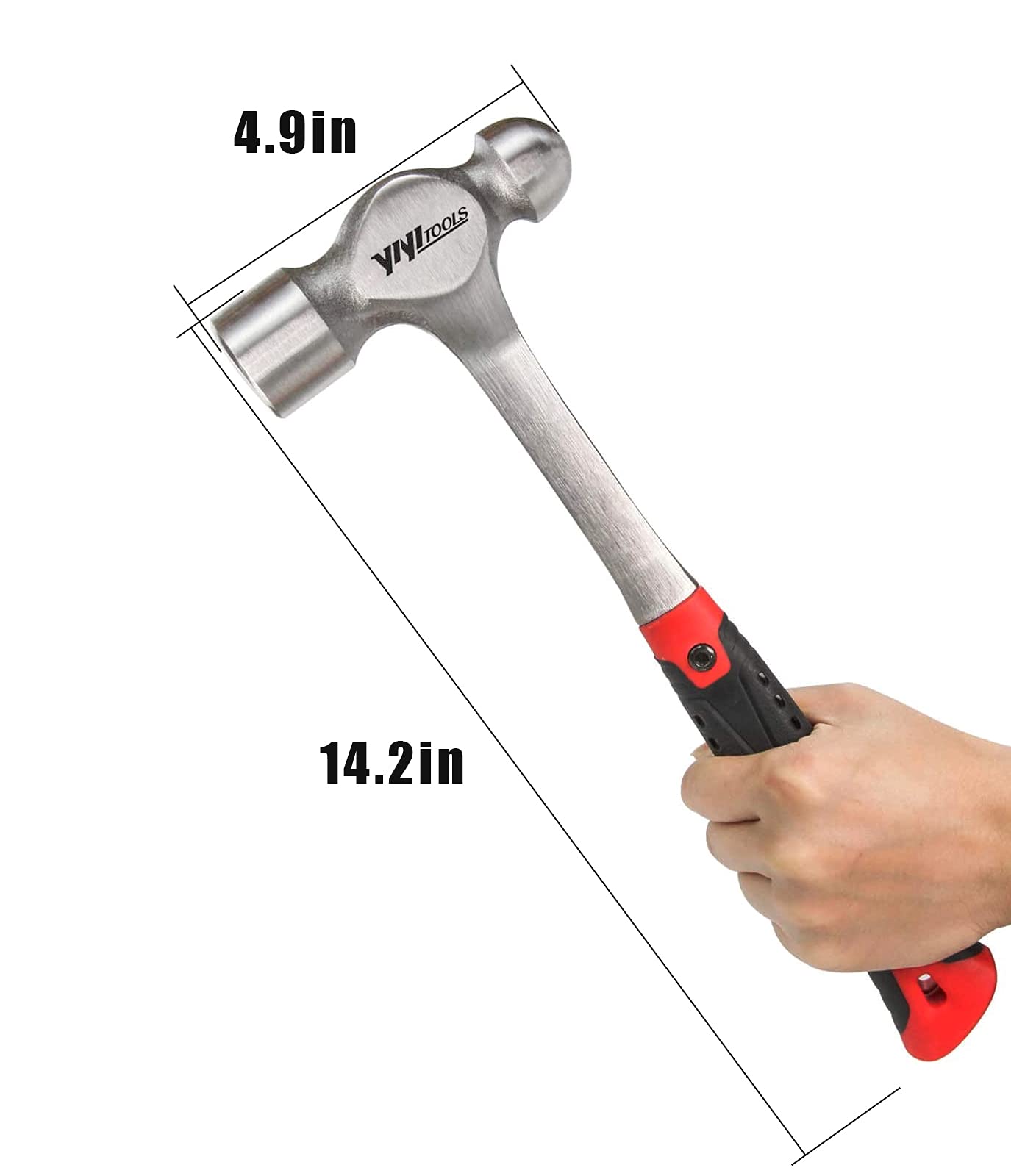 YIYITOOLS YY-7-002 Antivibe Ball Pein Hammer - 32oz