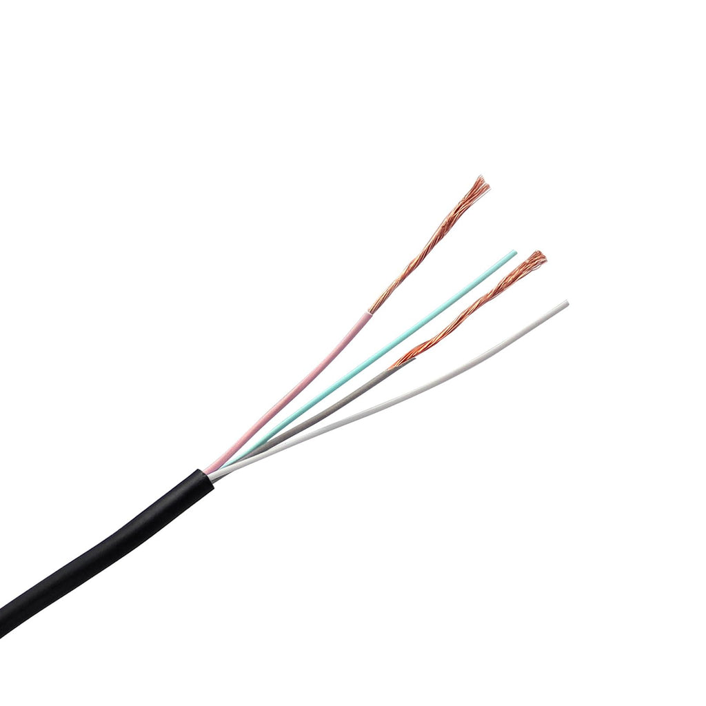 Smays USB C Cable Bulk 10-Pack 3ft, Type C Phone Charger Lot Black
