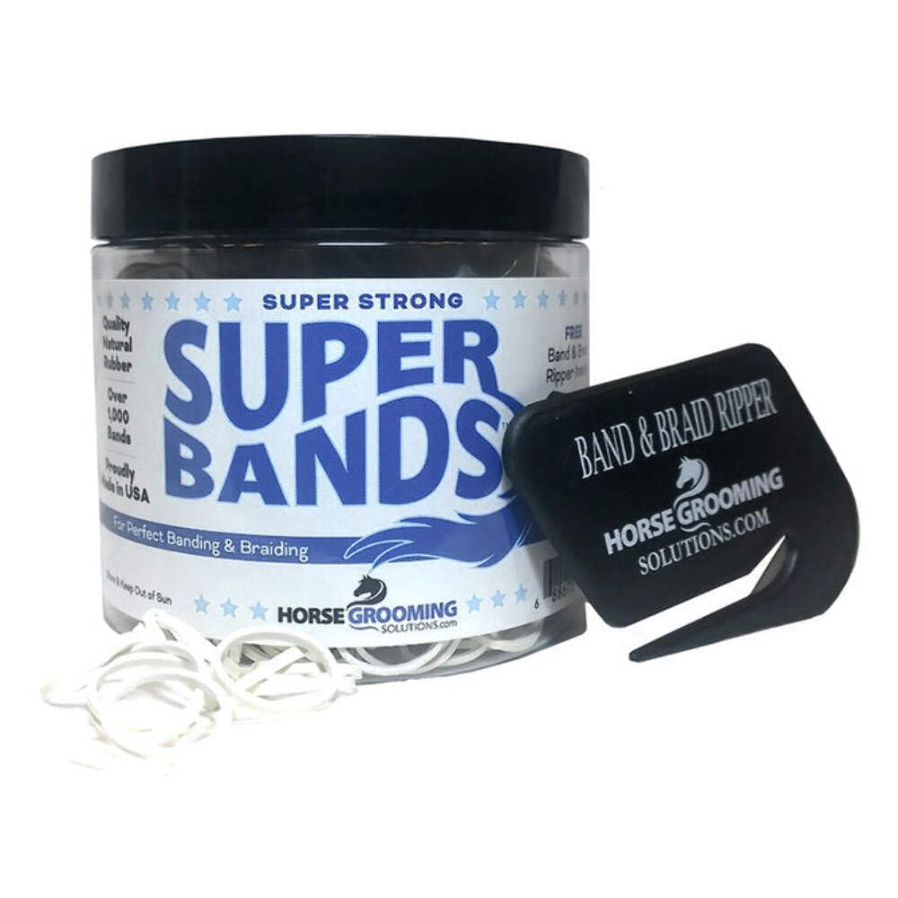 Healthy Haircare Product-Super Bands- Black 1/4 Pound
