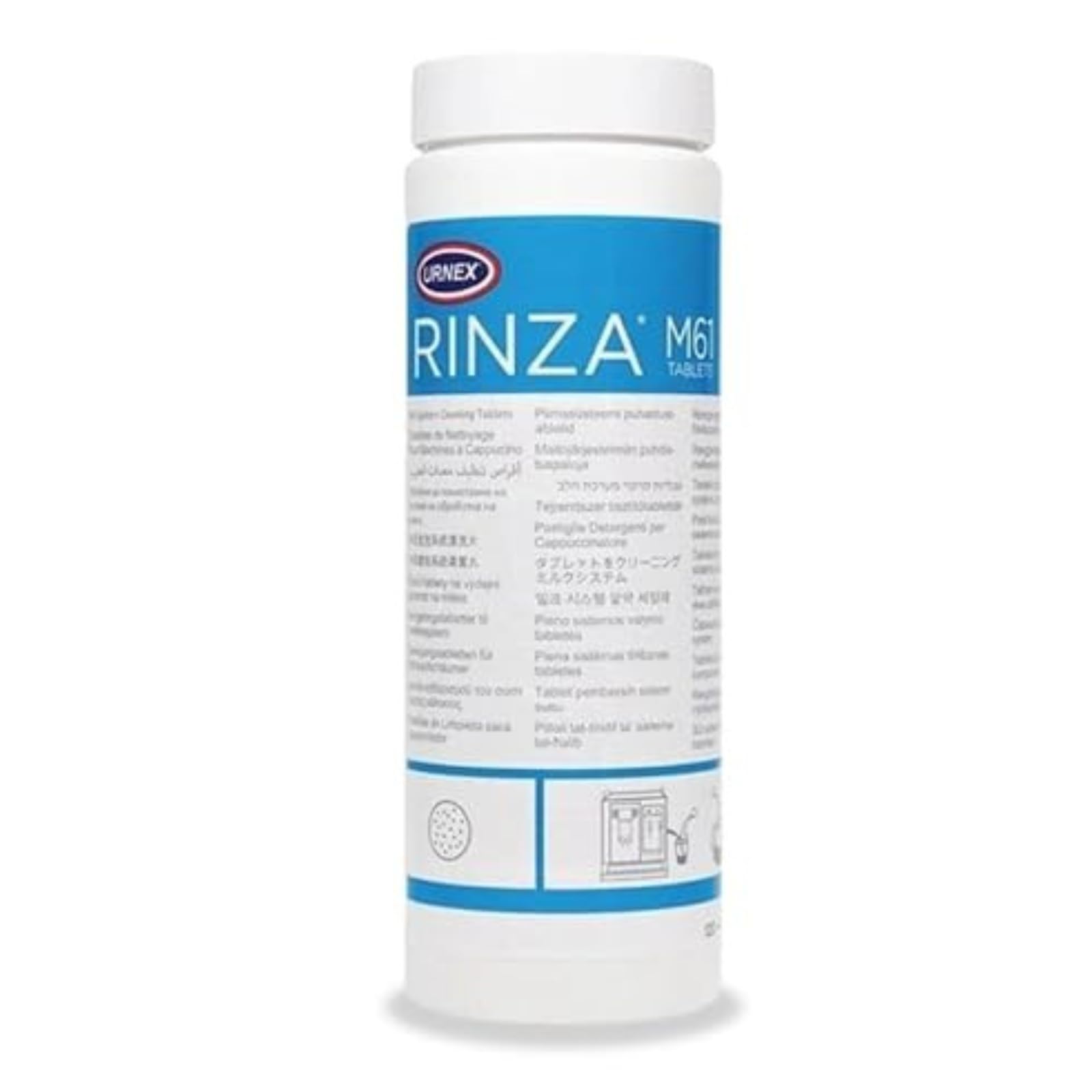 Rinza Milk Frother Cleaning 120-Tablet Jar