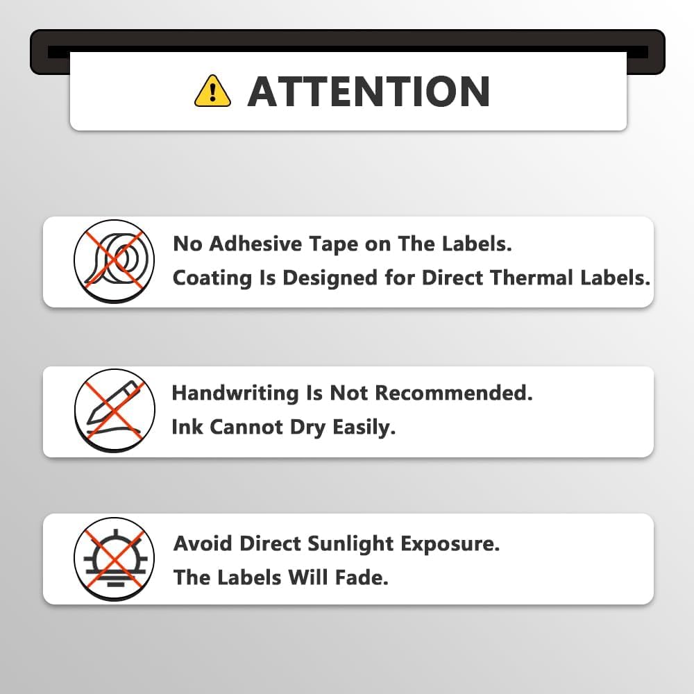 BETCKEY - Compatible DYMO 30333 (1/2" x 1") Extra Small 2-Up Labels - Compatible with DYMO Labelwriter 450, 4XL, NOT FIT 550 & 5XL [16 Rolls/16000 Labels]
