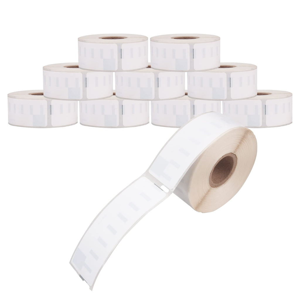 L LIKED 1-1/8"x3-1/2(28x89 mm) Mailing Labels Compatible with Dymo 450, 10 Rolls of 350 30252 Labels for Shipping, Address, Retail, White