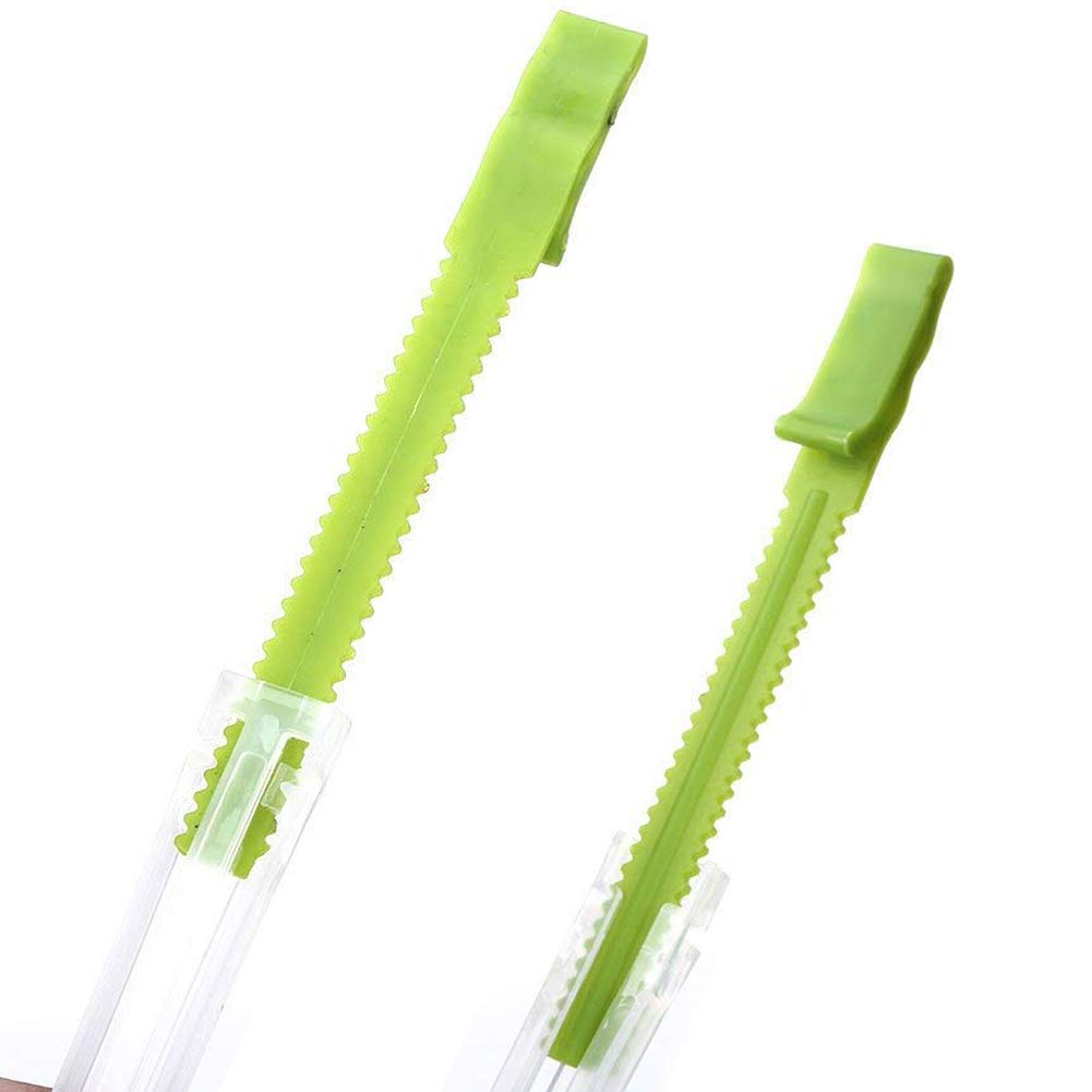 Ruibo Baggy Rack Holder for Food Prep Bag/Plastic Freezer Bag/Ziplock Bag Stand, Meal Planning/prep Holders,8 Pack Green Pack of 8