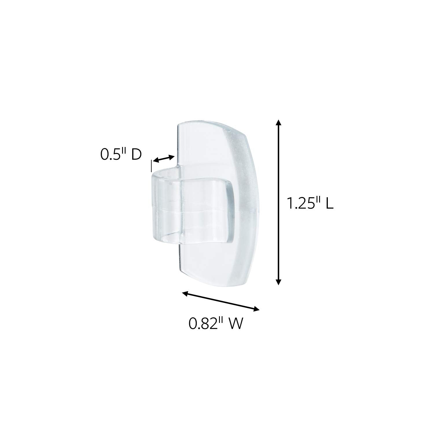 Command 17017CLRAWVPES Outdoor Light Clips, 32 Clips, 36 Strips