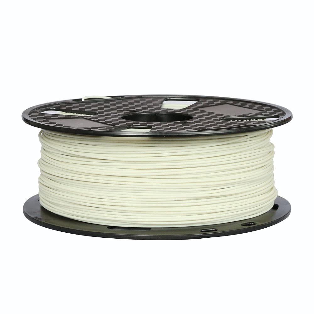 CC3D PLA Max Bone White PLA Filament 1.75 mm 1KG 3D Printer Filament 2.2LBS 3D Printing Material Stronger Pro Plus + Ivory White Bone Color