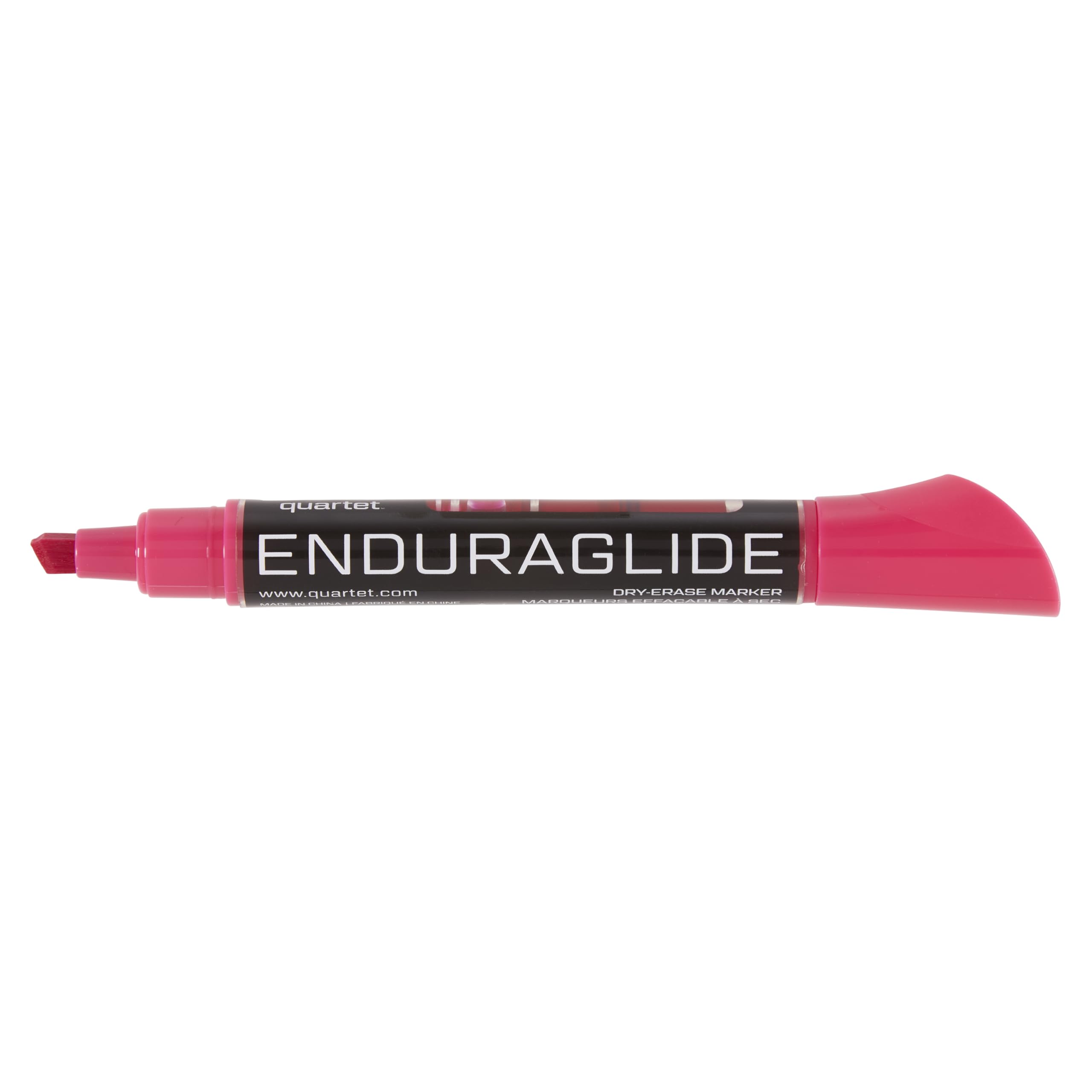 Quartet EnduraGlide Dry-Erase Markers, Chisel Tip, Bold Colour, Assorted Colours, 12-pack (6447459961)
