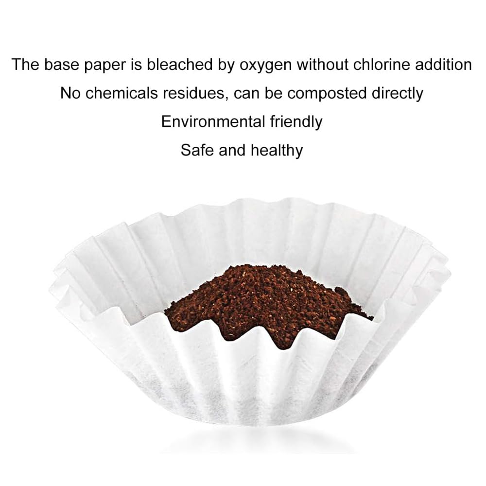 K-Duo Disposable Coffee Paper Filters for Keu rig K-Duo Essential, K Duo Brewer, and K-Duo Plus Carafe Coffee Makers - Fits K-Duo Gold Tone Mesh Filter Basket Carafe – Coffee Sediment-Free 200pcs