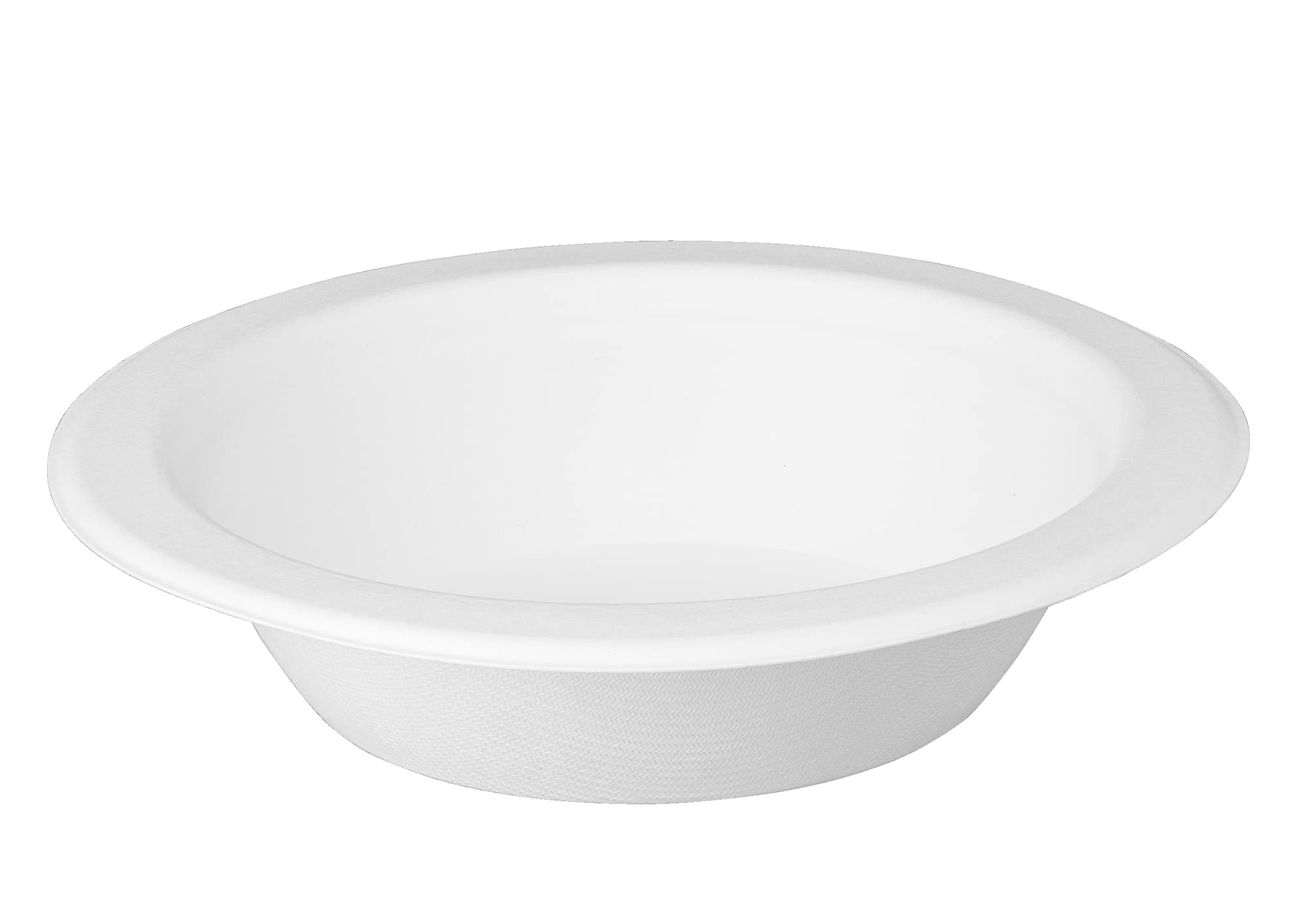 [16 oz. - 125 Pack] 100% Compostable Heavy-Duty Soup Bowls Eco-Friendly Disposable Sugarcane Paper Bowls