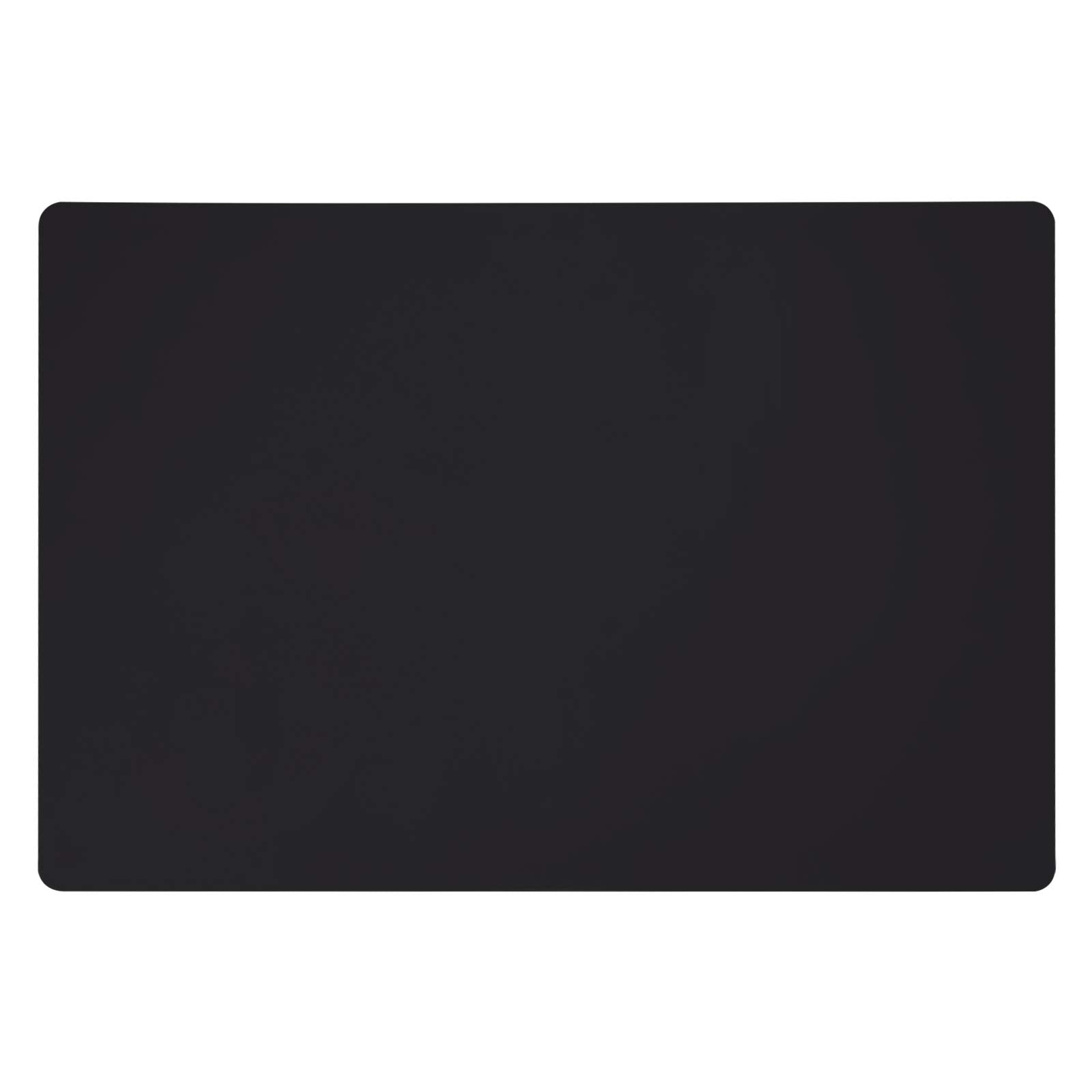 Silicone Mats for Kitchen Counter, Large Silicone Countertop Protector 25" by 17", Nonskid Heat Resistant Desk Saver Pad, Multipurpose Mat, Placemat, Black