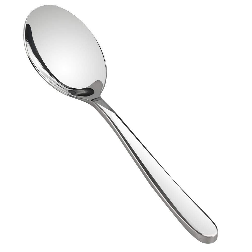 Kekow 8-Piece Stainless Steel Buffet Serving Spoons, Large Serving Spoons