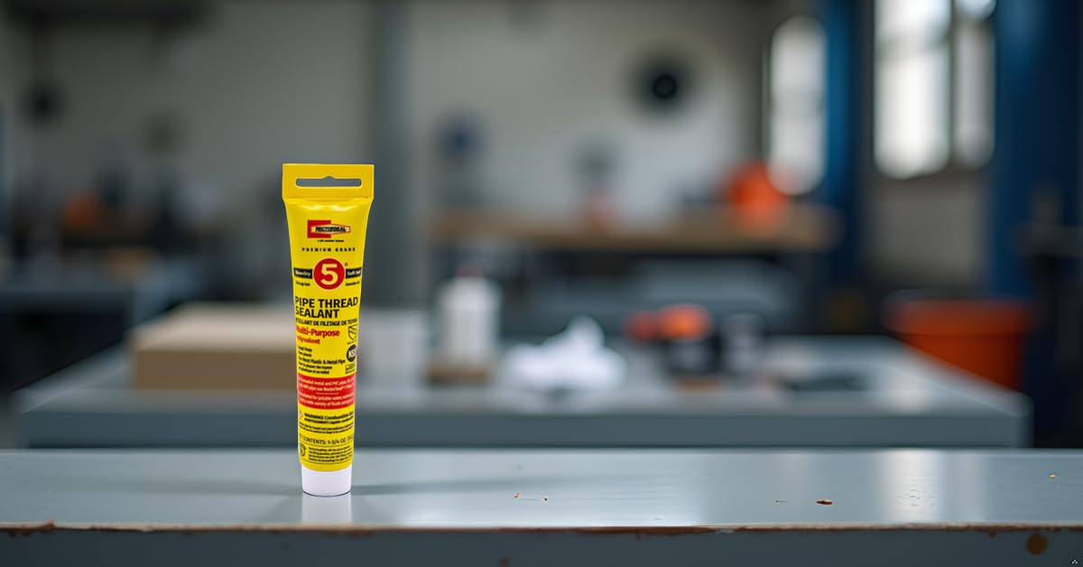Rectorseal 25790 1-3/4-Ounce Tube No.5 Pipe Thread Sealant