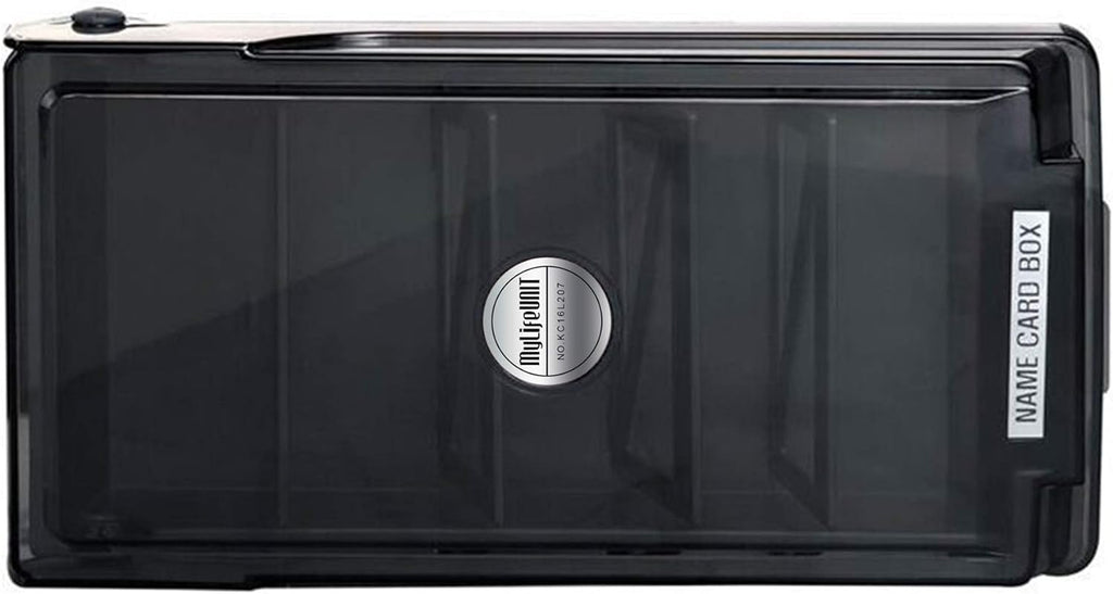 MyLifeUNIT Business Card Holder, Name Card Organizer with Dividers and Index Tabs (500 Cards)