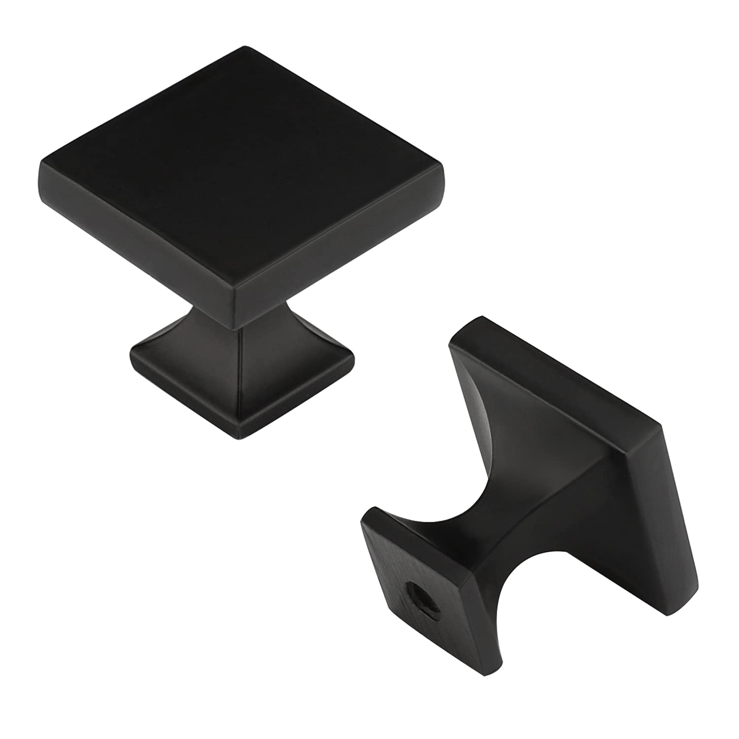 Knobs for Drawers Kitchen Cabinet Knobs Black Drawer Knobs 6 Pack - PH6785BK Black Desk Drawer Knobs Cabinet Hardware Knobs Furniture Hardware