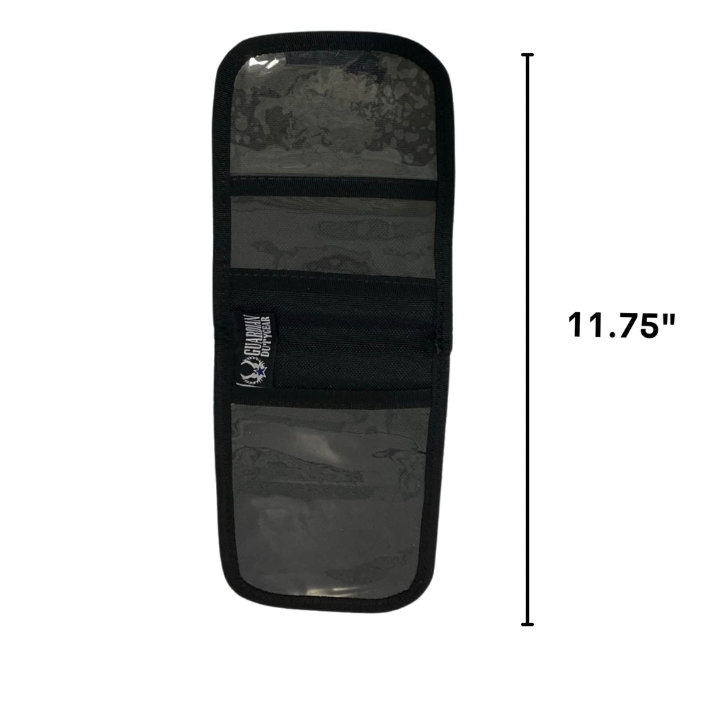 Guardian Duty Gear - Evidence Memo Note Book Cover/Holder - Nylon - for Law Enforcement - Security Guard & Police