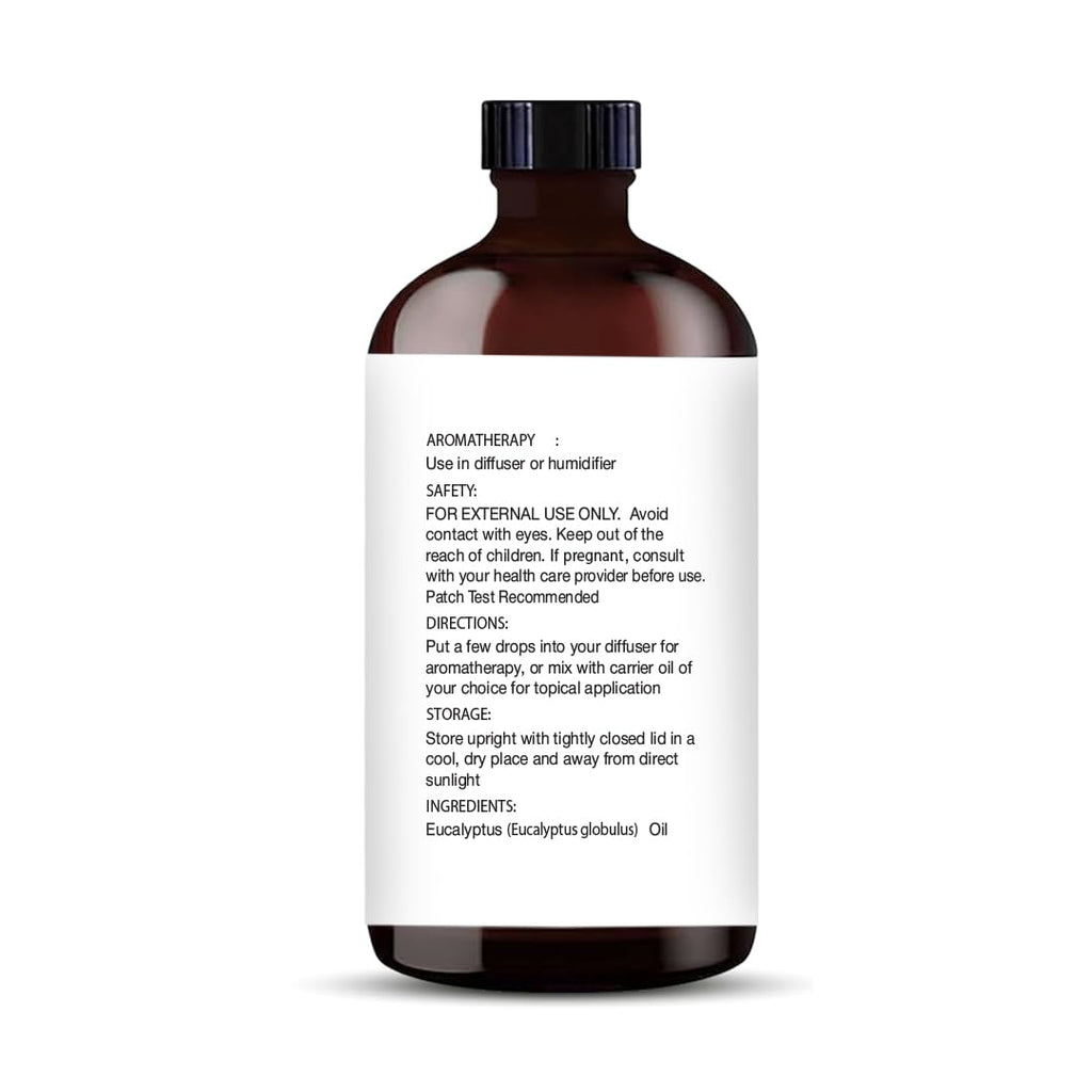 Majestic Pure Eucalyptus Essential Oil - Huge 118 ml (Set of 2) - 100% Pure and Natural Oil for Soap Making Scent- Premium Grade with Glass Dropper