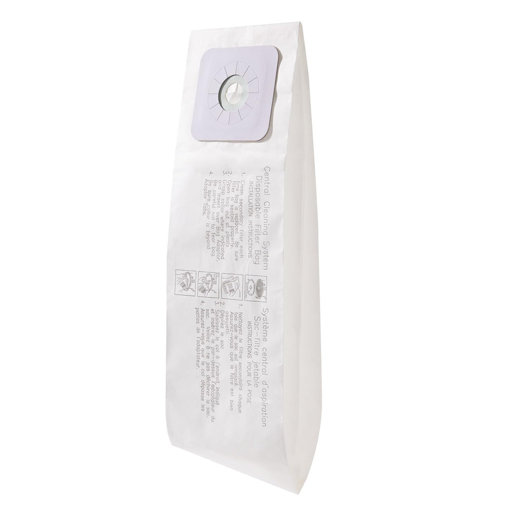 CF Clean Fairy 9pack 391 Central Vacuum Bags Compatible with Nutone 391 CV353, CV450, CV391, CV400, CV350,CV351 VX475 44186, CV352,CV653 CV750, CF3918 Models