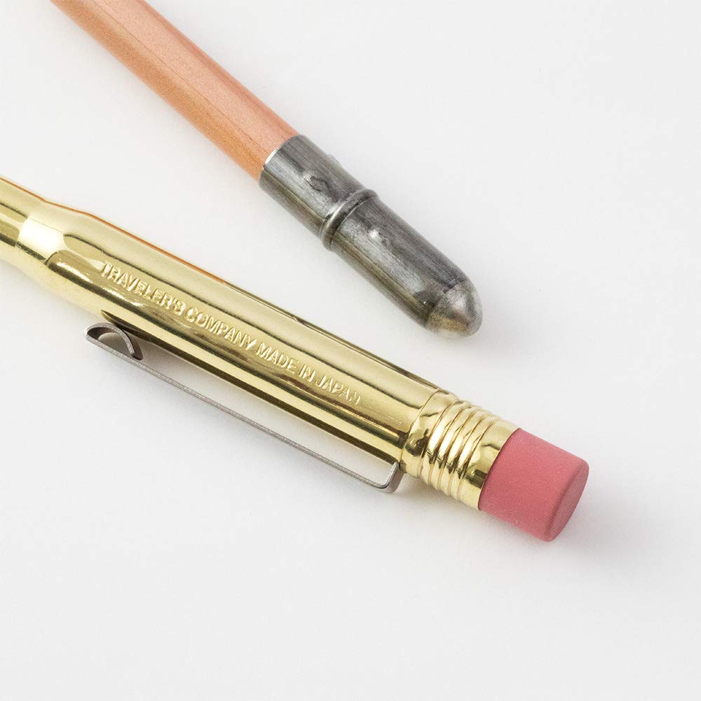 Travelers Company 38075006 Brass Pencil, Solid Brass