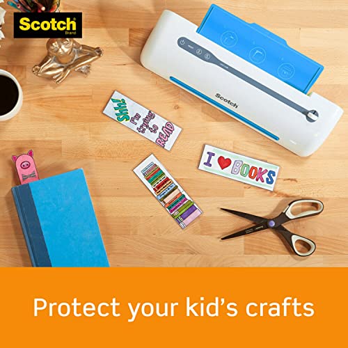 Scotch Thermal Laminating Pouches, 8.9 x 11.4-Inches, 3 mil thick, 50-Pack (TP3854-50)