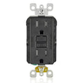 Leviton GFCI Receptacle, 15 Amp Tamper-Resistant, GFTR1-E, Black