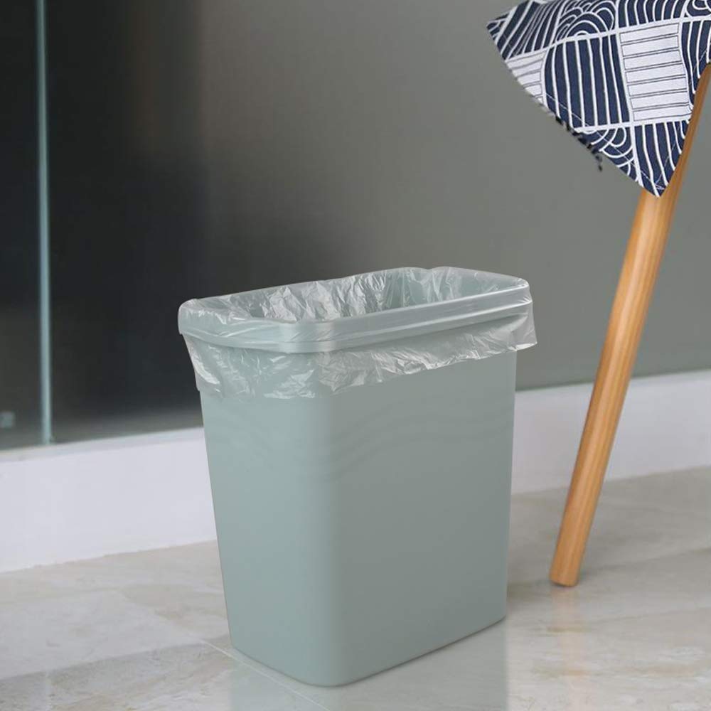 Farmoon 15L Clear Garbage Bags, Trash/Rubbish/Wastebasket Liners(9 Rolls, 225 Counts)