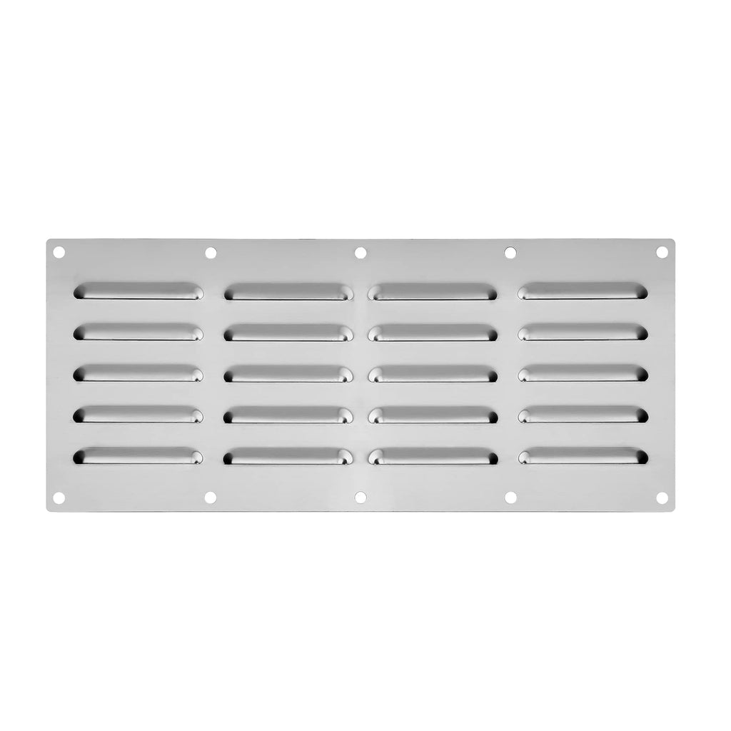 Stanbroil Stainless Steel Venting Panel for Masonry Fire Pits and Outdoor Kitchens, 15" by 6-1/2"
