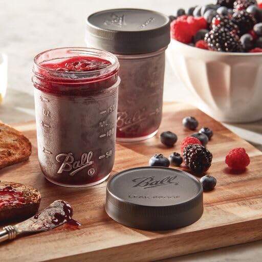 Ball Mason Jar Leak-Proof Lids, Regular Mouth, 6 CT