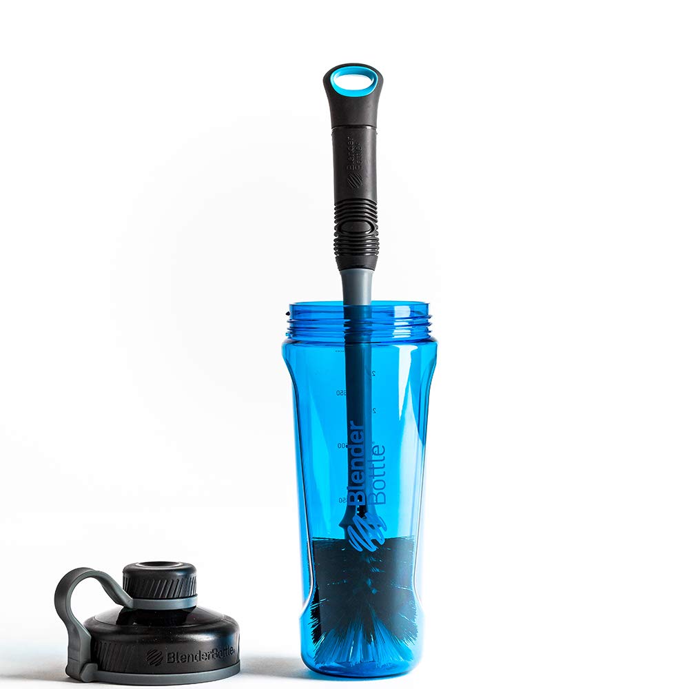 BlenderBottle 2-in-1 Shaker Bottle and Straw Cleaning Brush